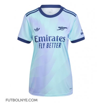 Camiseta Arsenal Mikel Merino #23 Tercera Equipación para mujer 2024-25 manga corta Camiseta Arsenal Mikel Merino #23 Tercera Equipación para mujer 2024-25 manga corta